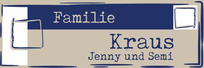 Familie Kraus Jenny und Semi Button