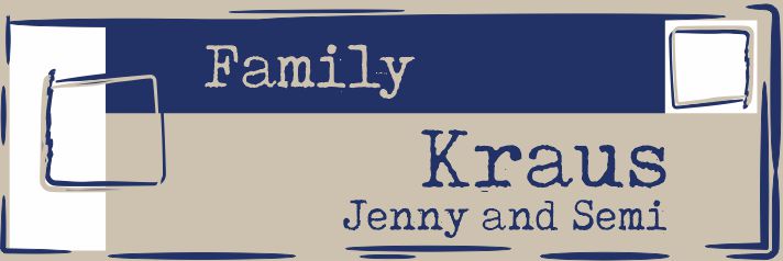 Family Kraus Jenny and Semi Button