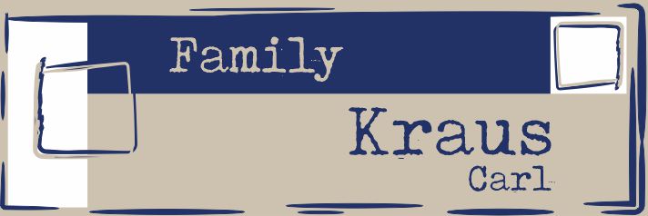 Family Kraus Karl Button